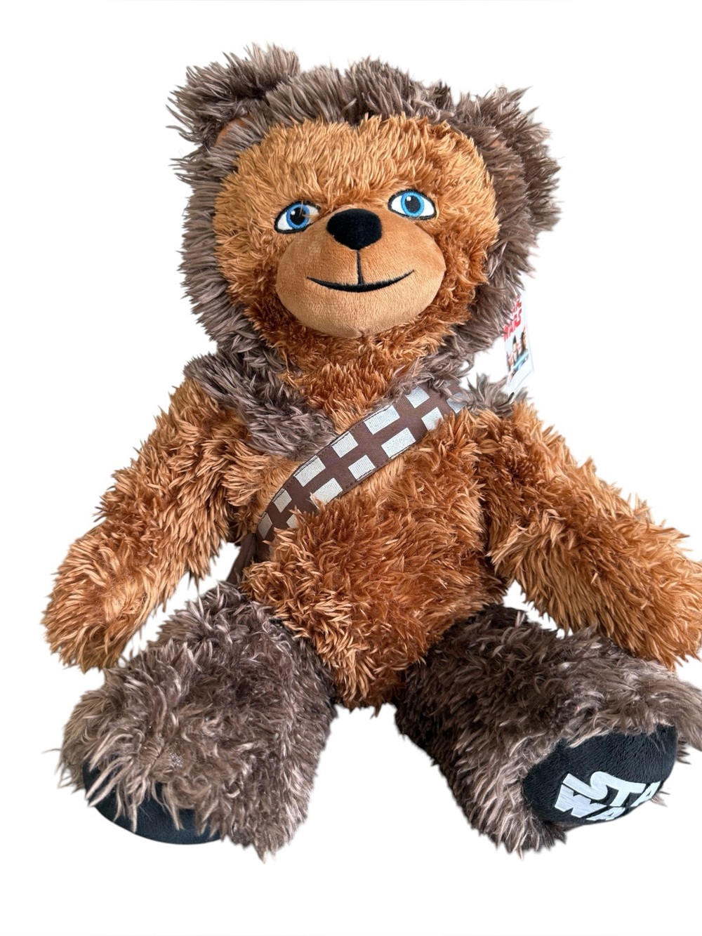 Build-A-Bear Star Wars Chewbacca Plush 17" NWT Retired Wookiee Bandolier